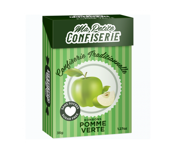 Bonbons pomme verte Ma petite confiserie - boîte de 36,5 g - image 1