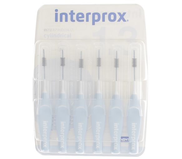 Brossettes interdentaires interproximal cylindrical iso 4 bleu Crinex - 6 brossettes