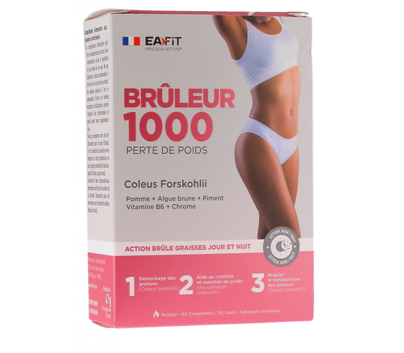 Brûleur 1000 perte de poids Eafit - boite de 60 comprimés - image 1