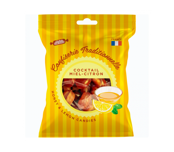 Cocktail miel citron Ma petite confiserie - sachet de 100 g