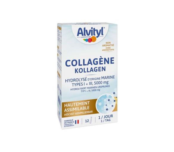 Collagène hydrolysé Alvityl - boîte de 12 sticks - image 1