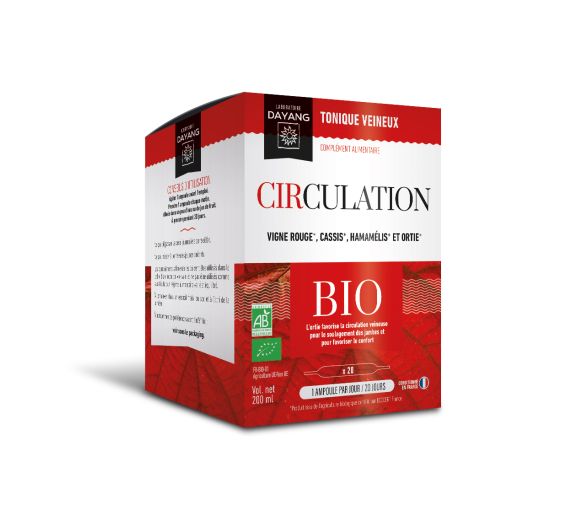 Complexe circulation Bio Dayang - boîte de 20 ampoules