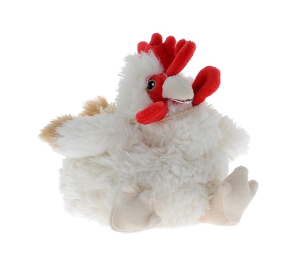Cozy peluche bouillotte poule Soframar - 1 peluche de 20 cm