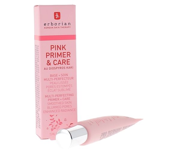 Crème Pink Primer & Care au Diospyros Kaki Erborian - tube de 15 ml
