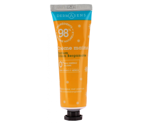 Crème mains parfum citron bergamote Dermasens - tube de 30ml - image 1