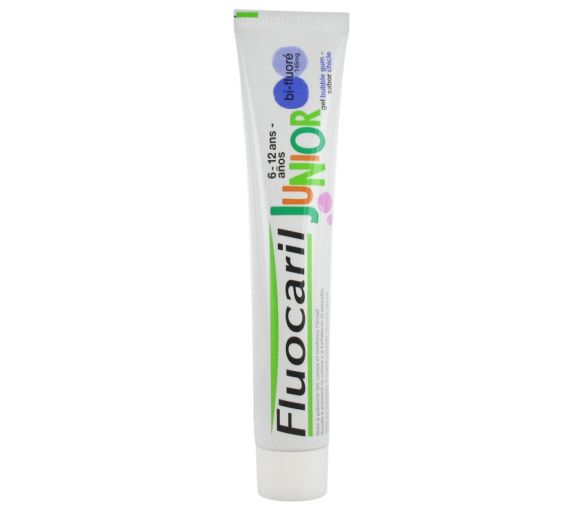 Dentifrice junior 6-12 ans arôme gel bubble Fluocaril - tube de 75 ml