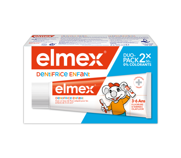 Dentifrice enfant 3-6 ans Elmex - image 1