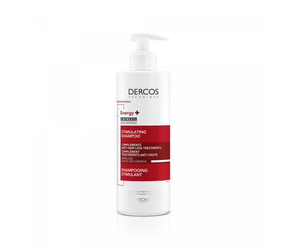 Dercos énergisant shampooing complément anti-chute Vichy - flacon pompe de 400 ml - image 1