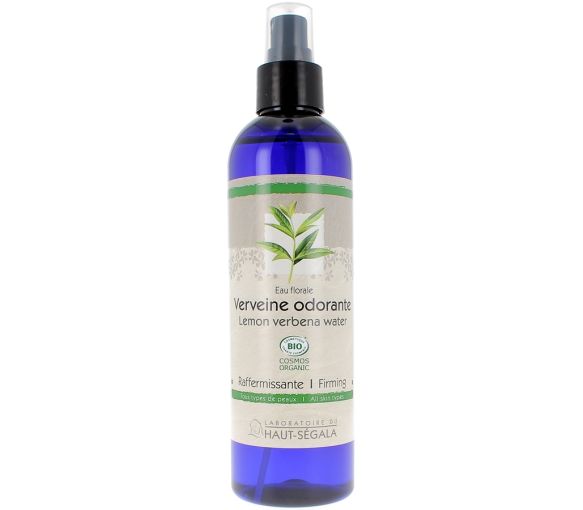 Eau Florale Verveine odorante Bio Raffermissante Laboratoire Haut-Ségala - Spray de 250 ml