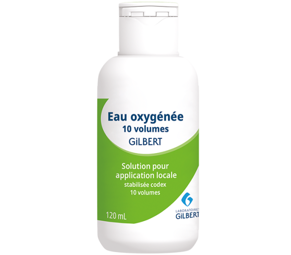 Eau oxygénée stabilisée codex 10 volumes Gilbert solution pour application locale en flacon - image 1