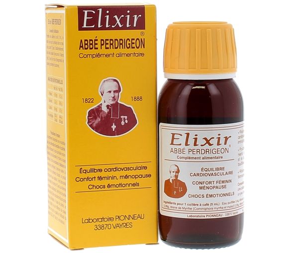 Elixir de l'Abbé Perdrigeon Équilibre cardiovasculaire Laboratoire Pionneau - flacon de 60 ml