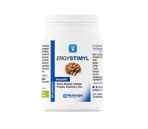 Ergystimyl Nutergia - boîte de 60 gélules