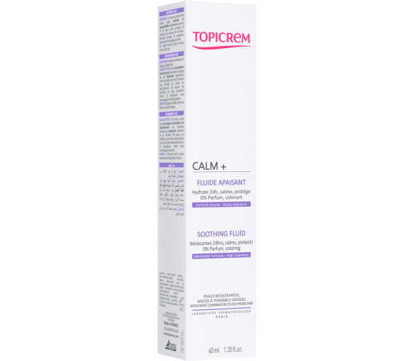 Fluide apaisant CALM+ Topicrèm - tube de 40 ml - image 1