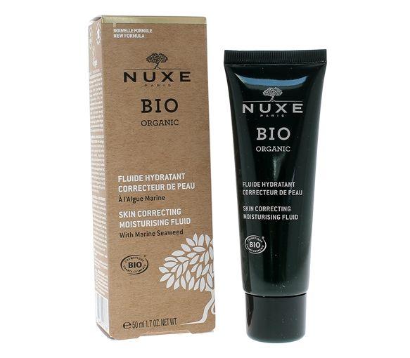 Fluide hydratant correcteur de peau bio Nuxe - tube de 50 ml - image 1