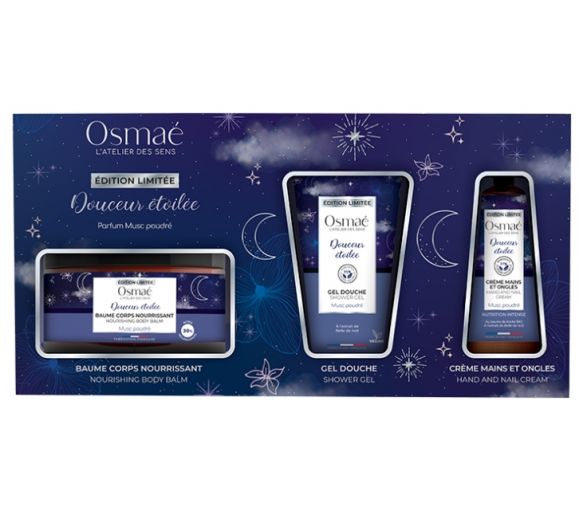 Coffret douceur étoilée Osmaé - coffret de 3 produits
