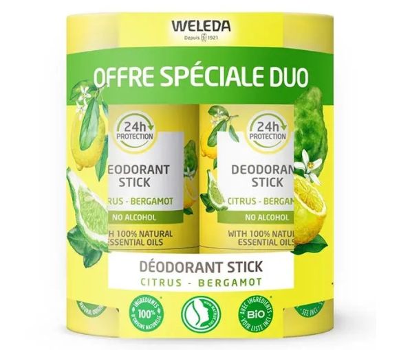 Déodorant stick Citrus Bergamote Weleda - image 2