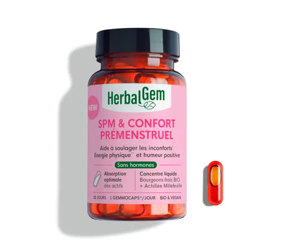 SPM & confort prémenstruel Herbalgem - boîte de 30 gélules - image 1