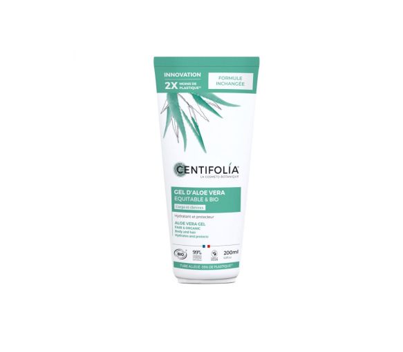 Gel d'Aloe Vera bio Centifolia - tube de 200 ml