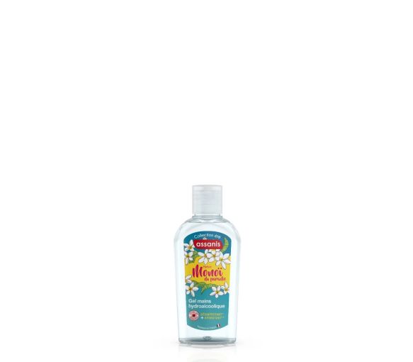 Gel hydroalcoolique monoï Assanis - flacon de 80ml