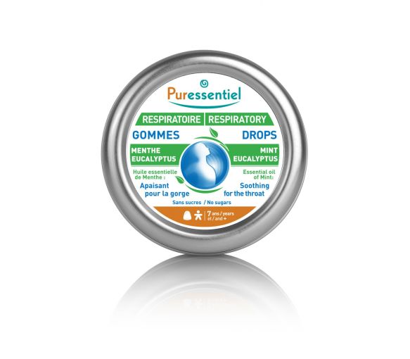 Gommes adoucissantes Puressentiel Respiratoire - boite de 45 g - image 1