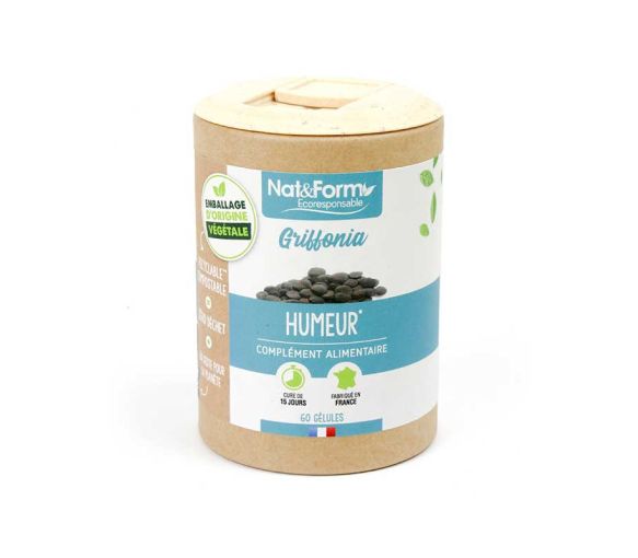 Griffonia Ecoresponsable Nat&Form - boite de 60 gélules - image 1
