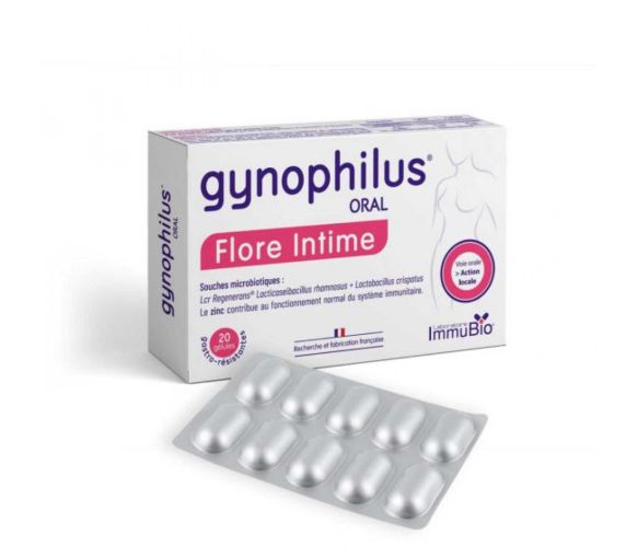 Gynophilus flore intime Immubio - boite de 20 gélules - image 1