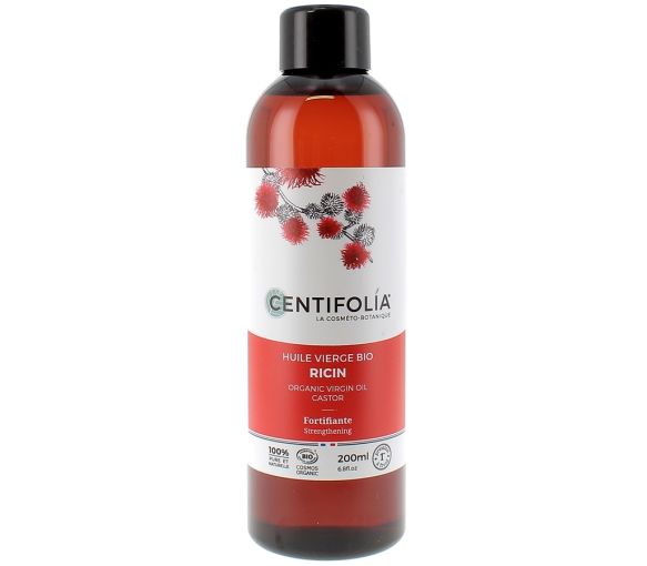 Huile Vierge Bio de Ricin Centifolia - Flacon de 200 ml
