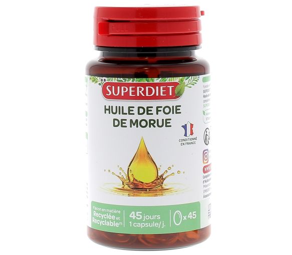 Huile de foie de morue Super Diet - image 1