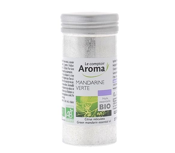 Huile essentielle de Mandarine verte bio Le Comptoir Aroma - flacon de 10 ml