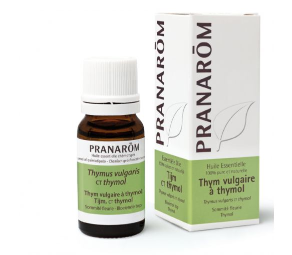 Huile essentielle de Thym vulgaire à thymol Pranarôm - flacon de 10 ml