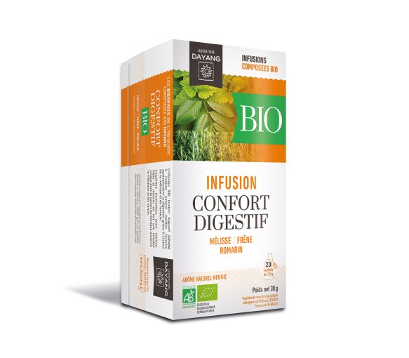 Infusion Bio confort digestif Dayang - boîte de 20 sachets