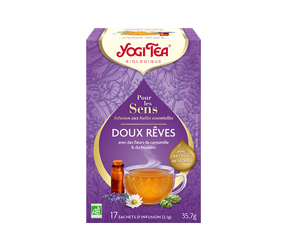 Infusion Doux Rêves Yogi Tea - boite de 17 sachets