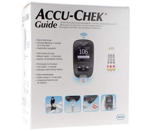 Lecteur de glycémie Accu-Chek Guide - un lecteur
