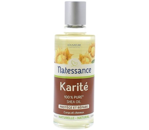 Natessance Karité protège et répare huile 100% pure Léa Nature - flacon de 100 ml