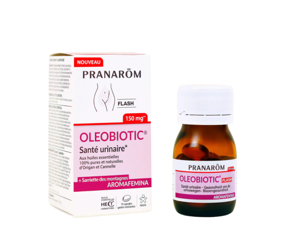 Oleobiotic santé urinaire Pranarôm - boîte de 15 capsules - image 1