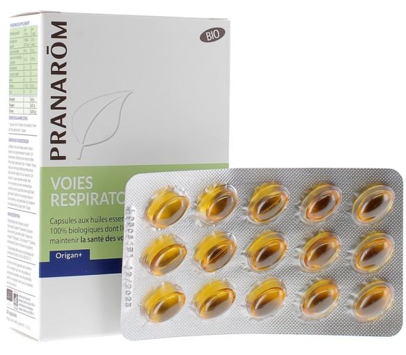 Oléocaps 1 nez et gorge Pranarôm - boite de 30 gélules