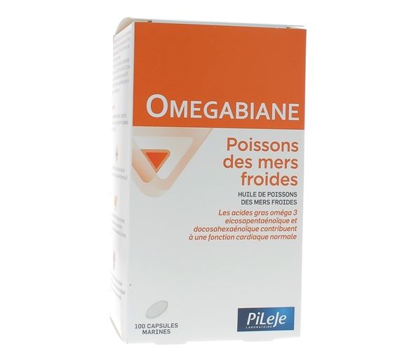 Omegabiane Poissons des mers froides PileJe - boîte de 100 capsules