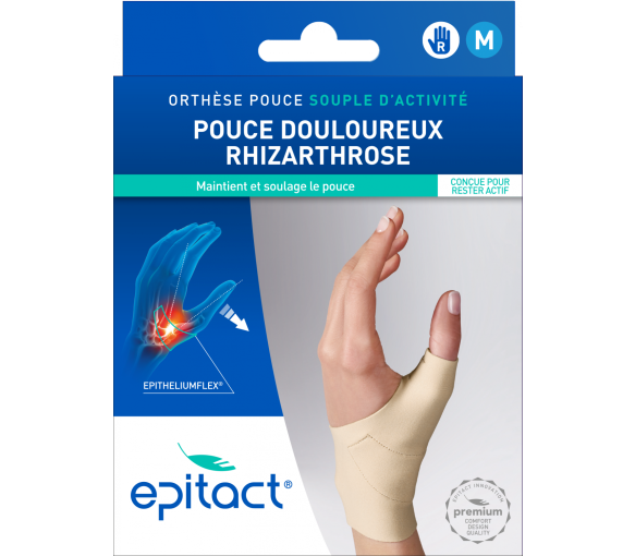 Orthèse souple Pouce Droit taille M Epitact - 1 unité - image 2