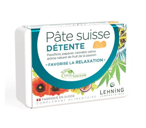 Pâte suisse Détente Lehning - boîte de 40 gommes - image 1