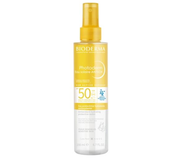 Photoderm Eau solaire ANTI-OX SPF50 Bioderma - spray de 200 ml