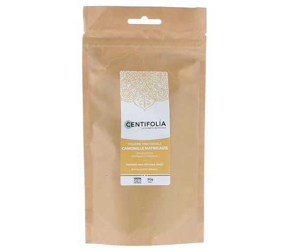 Poudre tinctoriale Camomille matricaire Centifolia - sachet de 50g