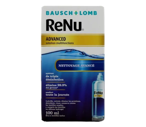 ReNu Advanced Solution lentilles multifonctions Bausch Lomb - flacon de 100 ml - image 1