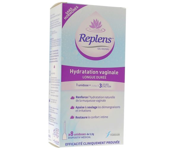 Gel Vaginal Replens - boite de 8 doses
