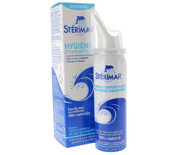 Sérum physiologique hygiène et confort du nez Stérimar - spray de 50 ml