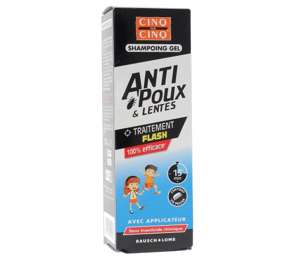 Shampooing Gel anti poux & lentes Cinq sur Cinq - tube de 100 ml - image 1