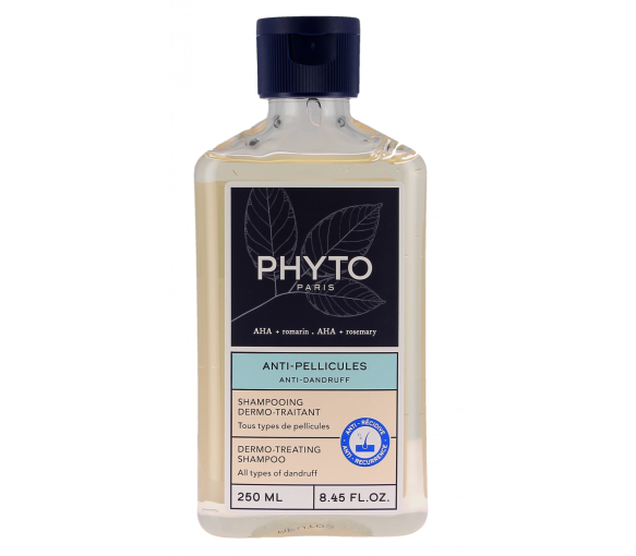 Shampooing anti-pellicules dermo-traitant Phyto - flacon de 250ml - image 1