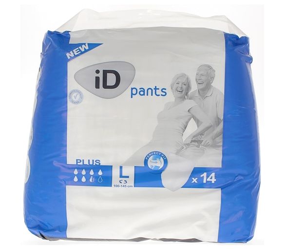 Slip absorbant jetable ID pants L Lohmann & Rauscher - sachet de 14 protections