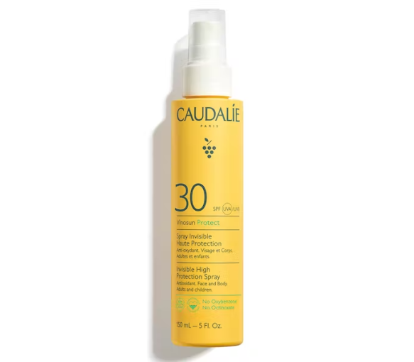 Vinosun Protect Spray invisible haute protection SPF30 Caudalie - spray de 150 ml
