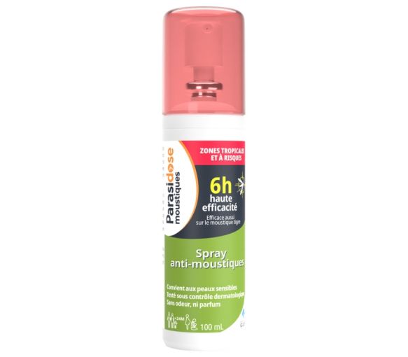 Spray anti-moustiques zones tropicales et à risques Parasidose - spray de 100 ml - image 1