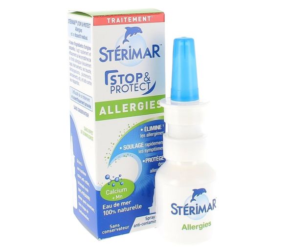 Stop & Protect nez allergique Stérimar - spray de 20 ml